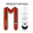 thumbnail image 6 of More design Graduation shawl Eswatini & United States Flag Stole Sash Honor Study Aboard International Students, 6 of 8