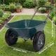 thumbnail image 2 of Yeshouse Carretilla de jardín de doble rueda resistente, carro utilitario para patio con soporte incorporado para el hogar y el paisajismo**, 2 of 7