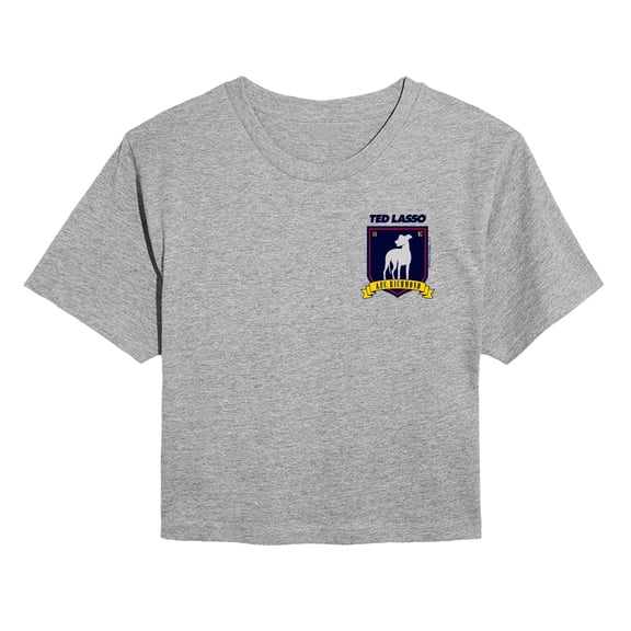 Ted Lasso - AFC Richmond Logo - Juniors Cropped Graphic T-Shirt