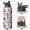 Basketball and Blast White Pattern, variant on Basketball and Lightning Black Pattern Insulated Water Bottle with Straw, Vacuum Insulated Stainless Steel Drink Container Built-in Carry Handle Gifts Ideas for Teens Adults Office Workers Teachers