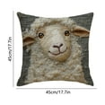thumbnail image 3 of Yeciiwht Animal Series Decorative Pillow Covers 18x18 Inches, Three Dimensional Visual Effect Pillow Case Bohemian Style Throw Pillow Covers Sofa Pillowcase for Living Room, Bedroom, 3 of 7