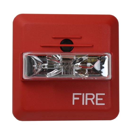 Siemens ZH-MC-R 500-636161 Wall Mount Fire Alarm Signal Horn Strobe, Red