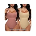 thumbnail image 1 of Gvmfive Women Tummy Control Body Shaper Slimming Waist Trainer Shapewear Bodysuit, 1 of 5