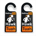 thumbnail image 1 of 2 Piezas Hawk Tuah Colgador de Puerta Divertido Colgador de Pomo GettingThat Hawk Tush, 1 of 5