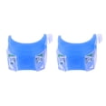 thumbnail image 3 of EeaseCA 2 PCS LED Front Light Silicone Bike Rear Light Tail Lamp Waterproof Cycling Flash Safety Light MTB Accessories (Blue), 3 of 7