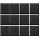 thumbnail image 1 of 12 Paneles Acústicos con Autoadhesivos, Paneles de Espuma A Prueba de Sonido de 12x12x0,4 Pulgadas, Azulejos Absorbentes de Sonido para , Color Negro, 1 of 5