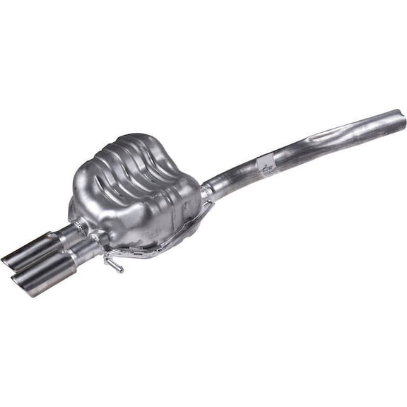 Rear Muffler - Compatible with 2006 - 2010 Volkswagen Jetta 2.0L Turbo 2007 2008 2009