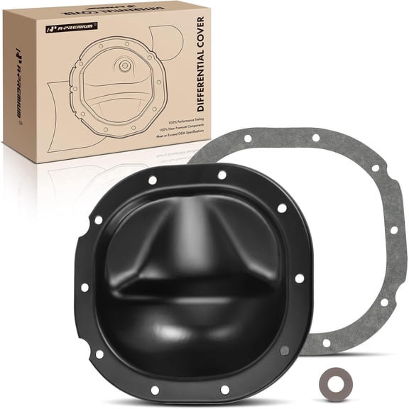 A-Premium Rear Differential Cover with Gasket Compatible with Ford F-150 F-250 Expedition Explorer Ranger Mazda B2300/2500/3000/4000 8.8" Ring Gear Fits select: 2004 FORD F150 SUPERCREW