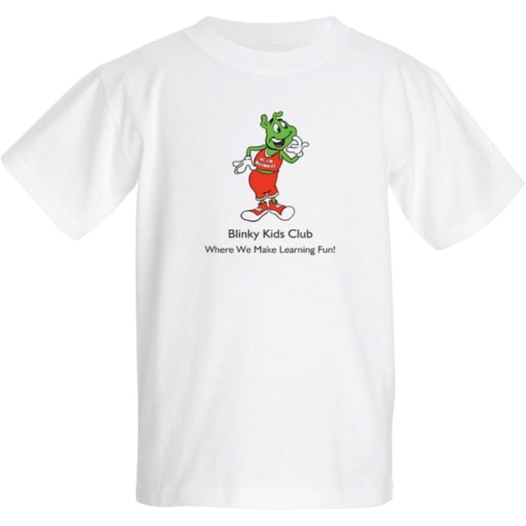 Blinky Kids Club (BKC) Youth T-Shirt featuring Blinky the Fun-Loving Caterpillar