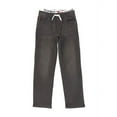 thumbnail image 2 of Tommy Hilfiger CHARCOAL Boys Logo Waist Band Denim Jeans, US 4, 2 of 3