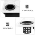 thumbnail image 3 of Phenofice Herb Planter Hydroponics Bucket Black Plastic For Home Growers 1Pack, 3 of 8