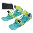 thumbnail image 3 of Mini Zapatos De Esquí, Verdes, Cortos, Para Invierno, Para Nieve, Ajustables, De Nailon, Portátiles, Prácticos Para Esquiar Al Aire Libre Amonsee Otros, 3 of 8