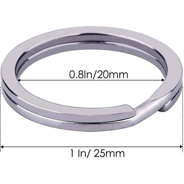 Flat hotsell key ring