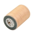 thumbnail image 2 of BUYISI 1.0Mm 70M Round Waxed Thread For Leather Craft Sewing Diy Jewelry Handmade Braided Polyester Cord Wax Coated Strand Strings Beige Yellow, 2 of 5