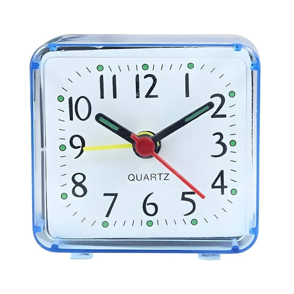 DESIGNICE 2026 New Alarm Clock,Stylish Colorful Abs Desk Clock with Silent Practical User-Friendly Alarm Clocks for Bedrooms and Home Office Spaces