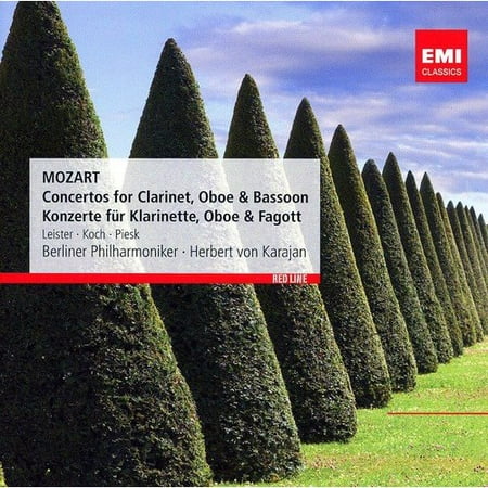 - Mozart: Concertos for Clarinet, Oboe & Bassoon