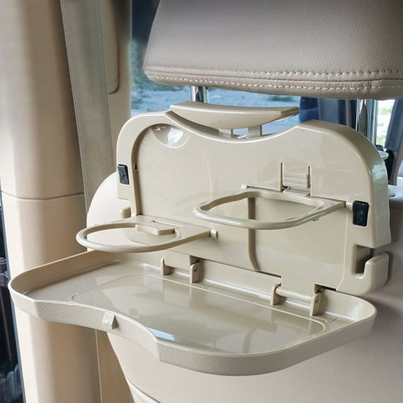 Voyage de Voiture Pliante Table de Rangement de Siège Arrière Boisson Porte-Plateau Stand Desk
