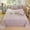 Purple, variant on COM1950s Breathable Heavy Duty Bed Sheet, Thick Textured Printed Flat Sheet, Non-Slip Durable Dorm Room Bedding, Fade Resistant Machine Washable for Home and Student Dormitories