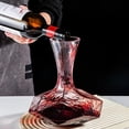 thumbnail image 3 of Decantadores de Vino DiamondPour 1Pza 1.45Lts Vidrio Transparente., 3 of 5