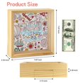 thumbnail image 2 of Piggy Bank HuaArt Caja de ahorros de madera segura para niños, 2 of 7