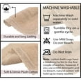 thumbnail image 5 of Home Weavers Inc Home Weavers Opulent Bathmat Absorbent Cotton Machine Washable, Reversible Bath Rug Linen 24"x40", 5 of 5