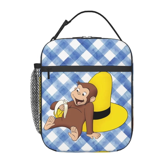 Insulated Lunch Case Cooler Handbags Box Tote Bags For Picnic Travel Work Beach or Hiking Gifts George Banana Lunchbag