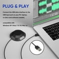 thumbnail image 4 of Portable USB Conference Microphone 360? Omnidirectional Condenser Computer PC Mic with Touch Mute Plug and Compatible with Windows MacOS for PC Laptop Video Conference Chatting Gaming Rec, 4 of 7