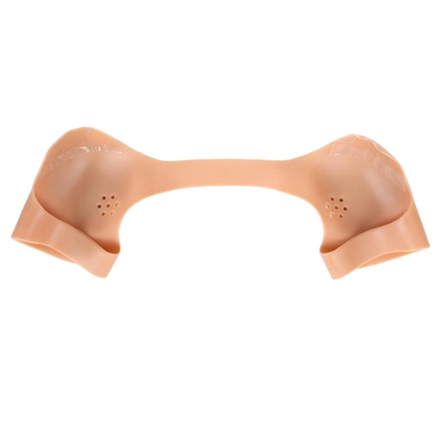 Hombreras de silicona cómodas, antideslizantes y fáciles de usar para uso diario, faldas y vestidos. Color de piel profundo