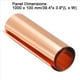 thumbnail image 4 of 4X Rollo de LáMina de Cobre, LáMina de Metal 1000 mm X 100 mm X 0,03 mm, 4 of 5