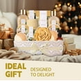 thumbnail image 2 of Set de baño Spa Gift Baskets Spa Luxetique Vanilla, 12 unidades, para mujer, 2 of 7