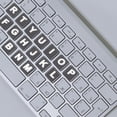 thumbnail image 4 of Miangastore 3 Feuilles Autocollants Clavier Anglais Autocollants Lettres Autocollants Clavier, 4 of 9