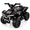 Black, variant on COFUNOK 12V Electric Kids Ride-On ATV Quad w/ Bluetooth, 2mph Max, Treaded Tires, LED Lights, Radio - Black