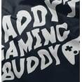 thumbnail image 4 of Cute Daddy's Gaming Buddy Gamer Dad Toddler Boy Girl T Shirt Infant Toddler Brisco Brands 3T, 4 of 5
