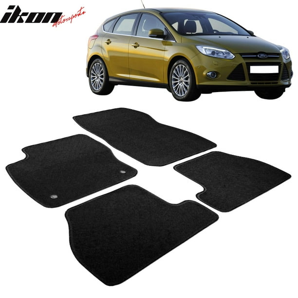 Compatible with 1115 Ford Focus OE Factory Style Nylon Carpet Car