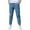 Blue, variant on Toddler Boys Cuffed Pants Slim Drawstring Fleece Lined Trousers Elastic Waist Solid Color Casual Pants,4-12 Y