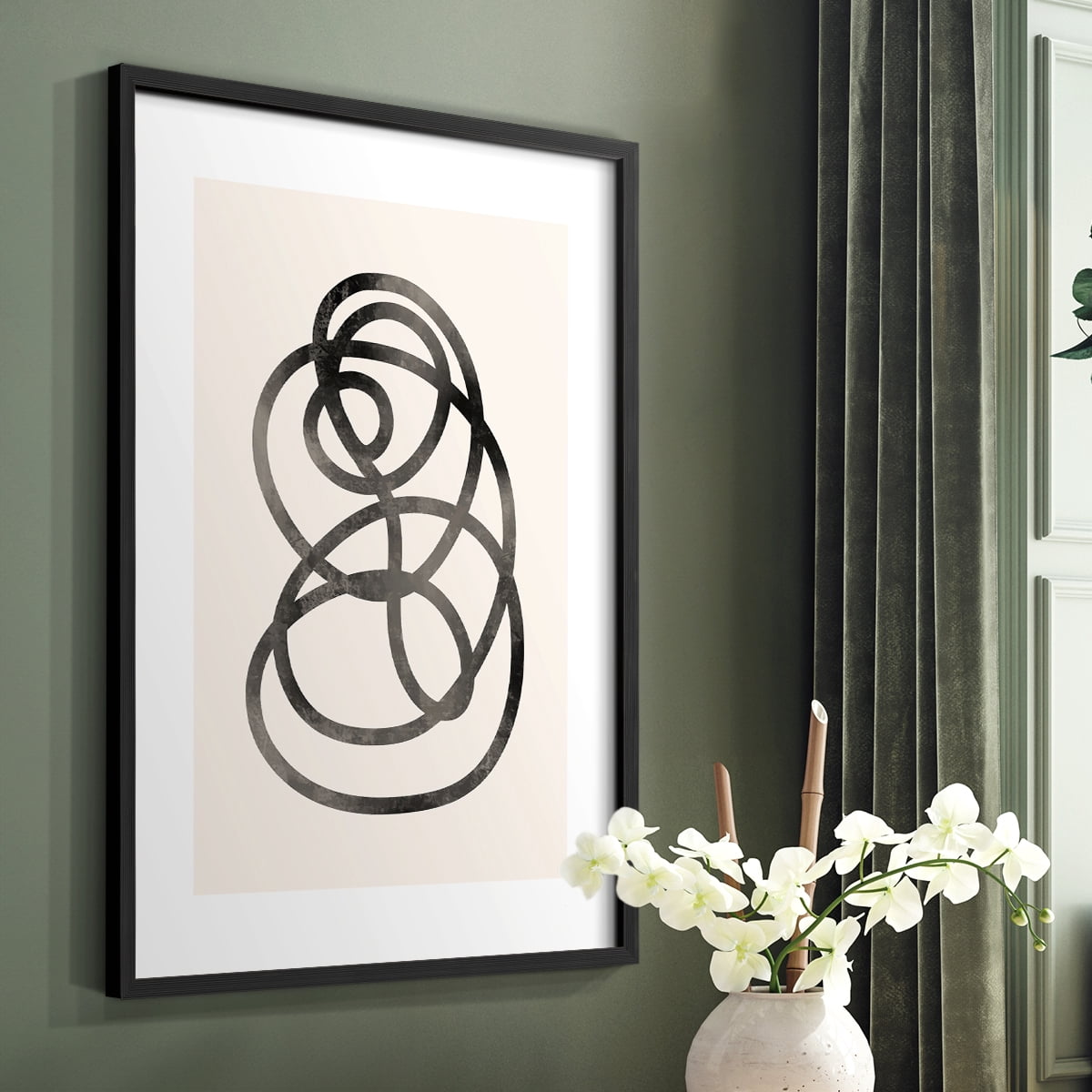 Matisse CCXXIV in Solid Wood 16 x 20 Framed Print