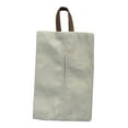 thumbnail image 4 of Bolsa de pañuelos para colgar, caja de pañuelos para coche, bolsa para toallas de papel, organizador, soporte de papel, funda para baño, coche y ofici Gris, 4 of 8