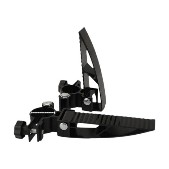 1 par de pedales de pie de silla de pesca, pedales de silla plegable de pie de pie de pie de aluminio impermeable de aluminio reposapiés de pie para