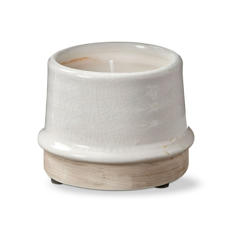 TAG Candle Pot, Citronella - White (G16341)