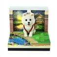 thumbnail image 2 of DAMAI 3D Calendar 2026, Desk Time Piece Calendar 2026,Tear-Away 3D Paper Art Notepad w LED Lights,Creative 3D Memo Artsy Pad Calendars, DIY Paper Carving Gift (Backpack Cute Dog), 2 of 9