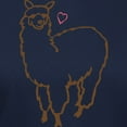 thumbnail image 3 of CafePress - Cute Alpaca Women's Dark T Shirt - Women's Traditional Fit Dark T-Shirt, 3 of 4