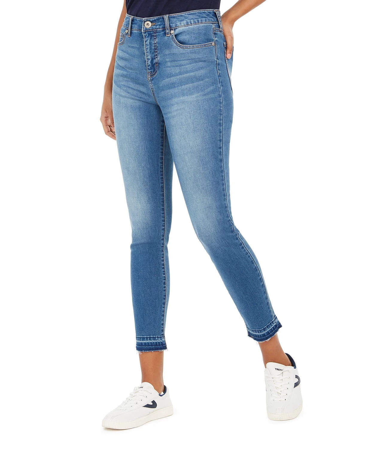 Ankle Skinny Jeans Blue 
