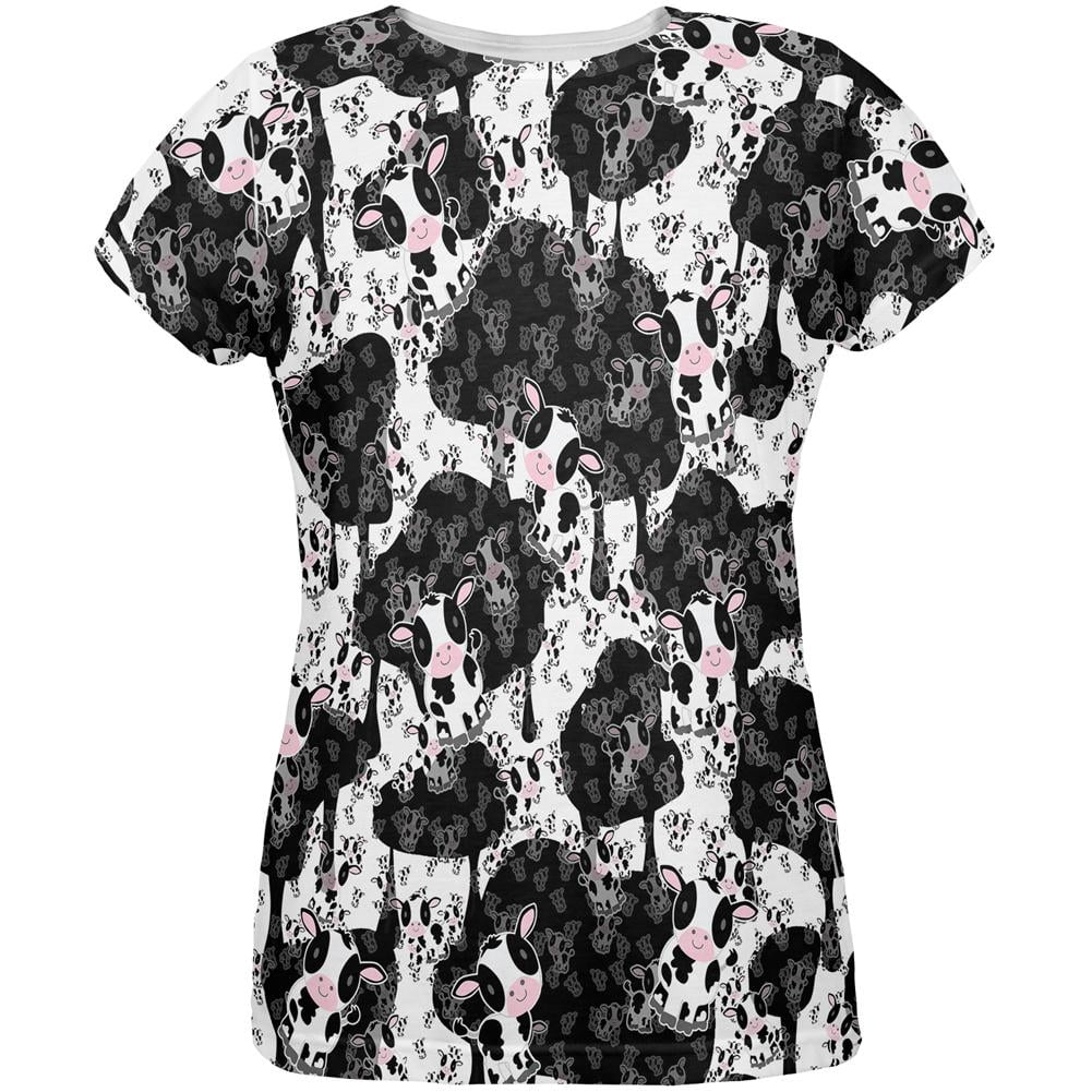 T-shirt Bébé Motif "Vache Folle" Mignon - Multicolore - Taille Toddler - Neuf Avec étiquettes
