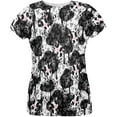thumbnail image 1 of Cute Mad Cow Pattern All Over Womens T Shirt Multi X-LG, 1 of 2