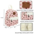 thumbnail image 4 of Mickey Mouse Checkered Pattern Mini 11" Backpack, 4 of 7
