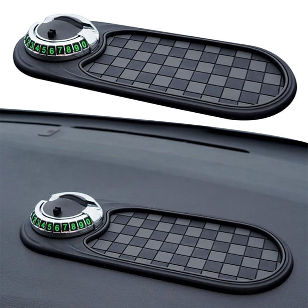Alfombrilla Antideslizante para Coche Soporte Multifunción Almohadilla (gris Plateado)