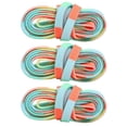 thumbnail image 3 of 6 Pairs Colorful Shoelace Athletic Laces Stretchlace Shoelaces Sports Ties Boot, 3 of 6