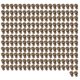 thumbnail image 3 of Remaches De Cabeza Redonda Con Tornillos Chicago, 200 Juegos De Remaches De Cabeza Redonda De Apariencia Brillante De 8x6 Mm De Alta Durabilidad Para Bolso De Mano Para Ropa Cergrey Bronce, 3 of 8