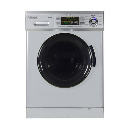 Equator 1.6 cu.ft. Compact Combination Washer Dryer with Vented/Ventless Drying with Quiet feature and Easy to Use Control Panel 2019 Model in (Best Compact Vented Dryer)