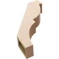 thumbnail image 6 of Ekena Millwork 5"W x 18"D x 24"H Valencia Rough Cedar Woodgrain TimberThane Knee Brace, Primed, 6 of 6